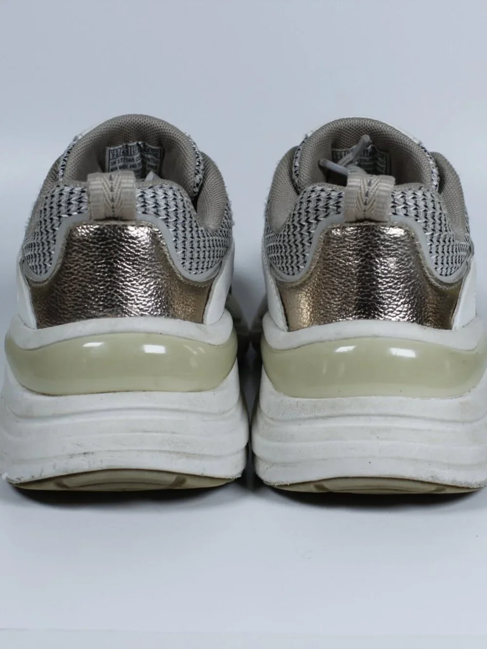 Skechers Street Hazel Metallic Soiree - Women's Fashion Sneakers - Size 7.5 US